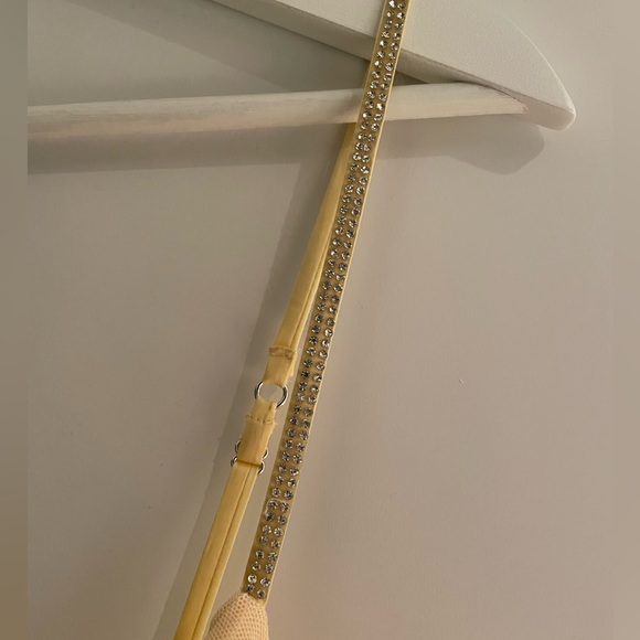 OHPOLLY Embellished Strap Cut Out Midi Dress in Yellow - Picture 9 of 11